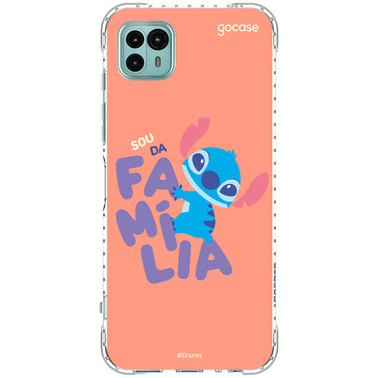 Capinha para celular  Stitch - Sou da família