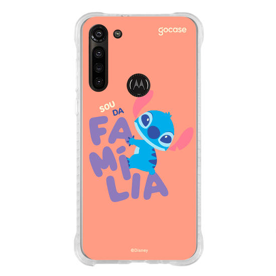 Capinha para celular  Stitch - Sou da família