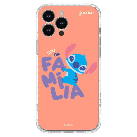 Capinha para celular  Stitch - Sou da família