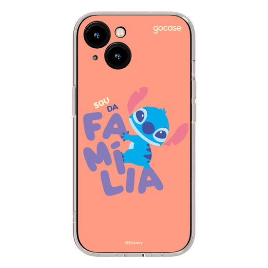 Capinha para celular  Stitch - Sou da família