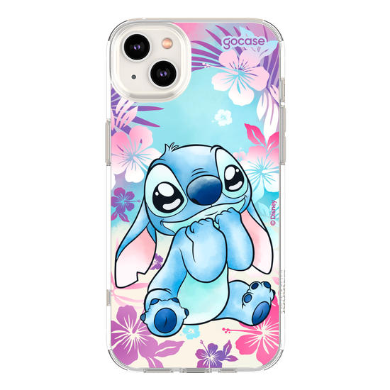 Capinha para celular  Lilo & Stitch - Stitch Fofo com Aquarela