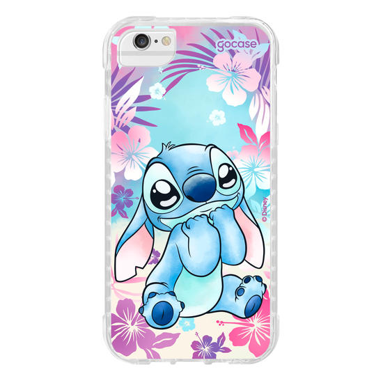 Capinha para celular  Lilo & Stitch - Stitch Fofo com Aquarela