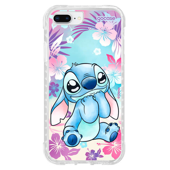 Capinha para celular  Lilo & Stitch - Stitch Fofo com Aquarela