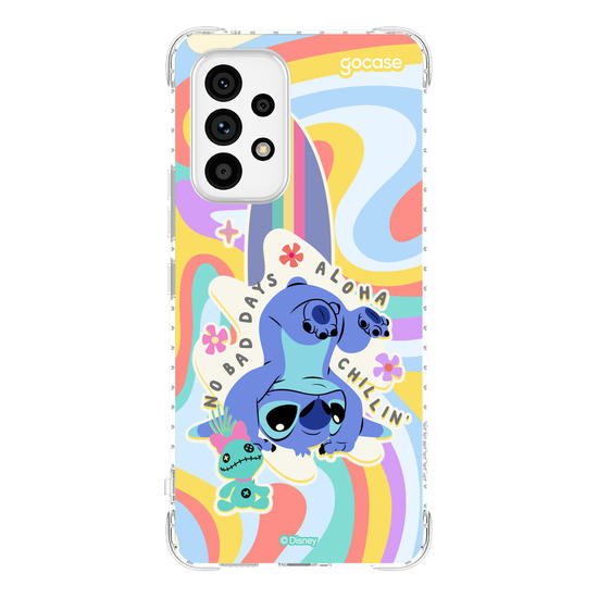 Capinha para celular  Stitch - Chillin'
