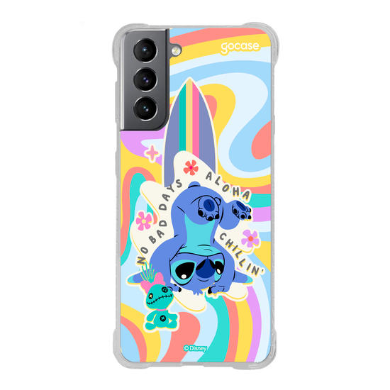 Capinha para celular  Stitch - Chillin'