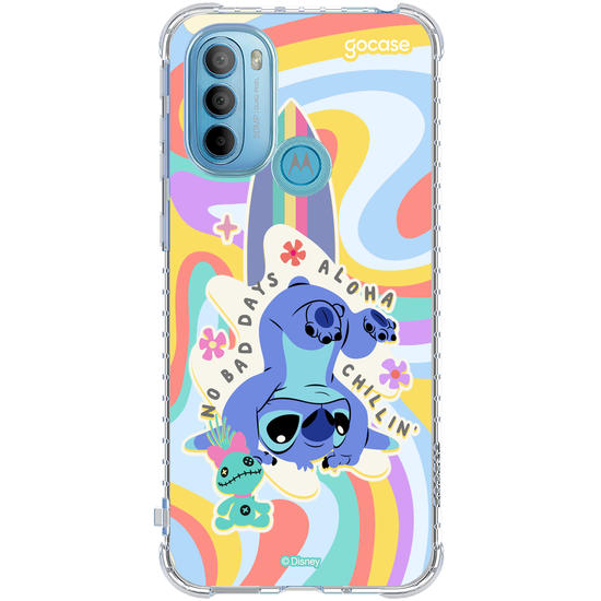 Capinha para celular  Stitch - Chillin'