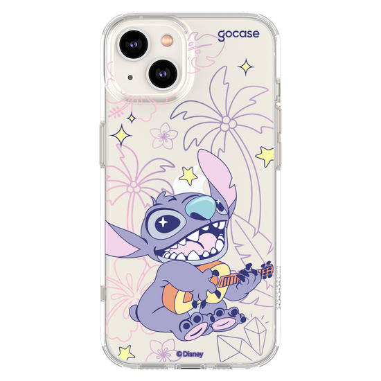 Capinha para celular  Stitch & Angel Love