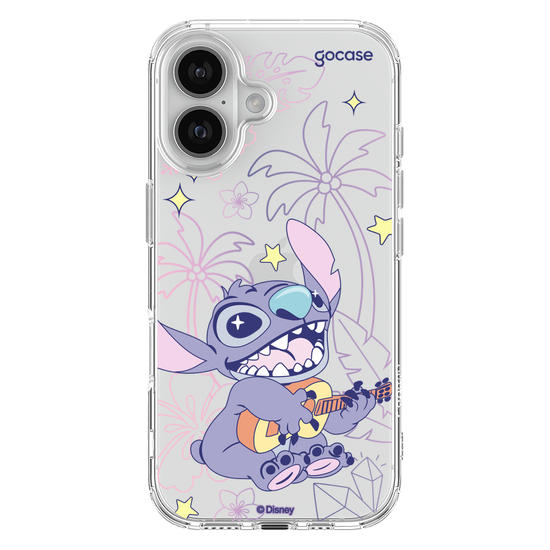 Capinha para celular  Stitch & Angel Love