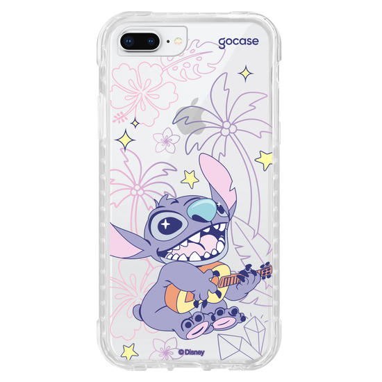 Capinha para celular  Stitch & Angel Love