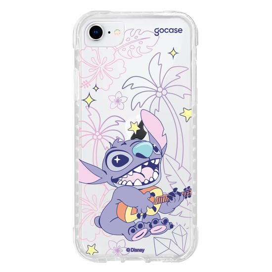 Capinha para celular  Stitch & Angel Love