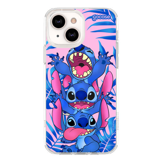 Stitch Tropical Pink Phone Case