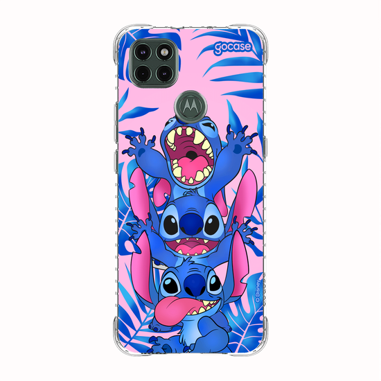 Capinha para celular Stitch Tropical Pink