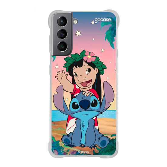 Capinha para celular Lilo e Stitch - Hawaii Cute Vibes