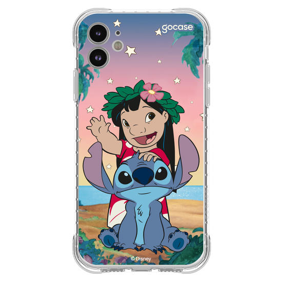 Capinha para celular Lilo e Stitch - Hawaii Cute Vibes