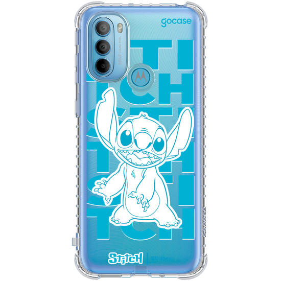 Capinha para celular  Stitch - Monocromático Pop