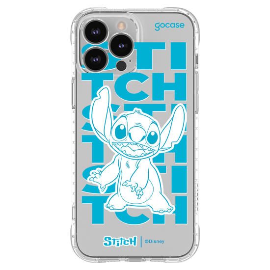Capinha para celular  Stitch - Monocromático Pop