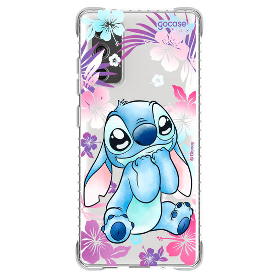  Stitch Fofo com Aquarela Vazado