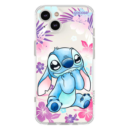  Stitch Fofo com Aquarela Vazado