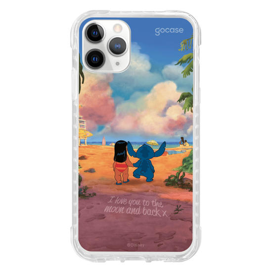 Capinha para celular  Lilo e Stitch - Love you to the moon and back
