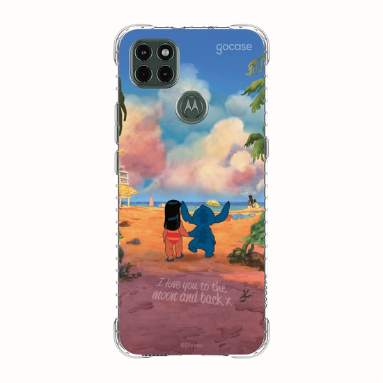 Capinha para celular  Lilo e Stitch - Love you to the moon and back