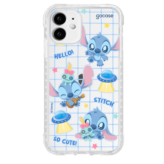 Capinha para celular  Stitch - Fofura Espacial