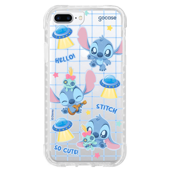 Capinha para celular  Stitch - Fofura Espacial