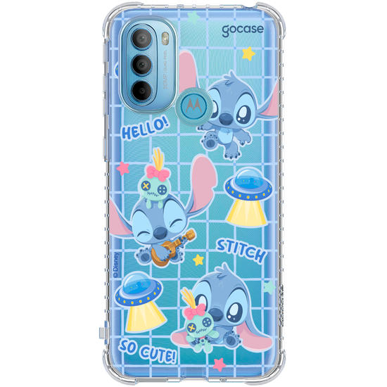 Capinha para celular  Stitch - Fofura Espacial