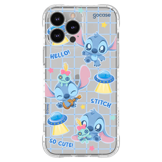 Capinha para celular  Stitch - Fofura Espacial