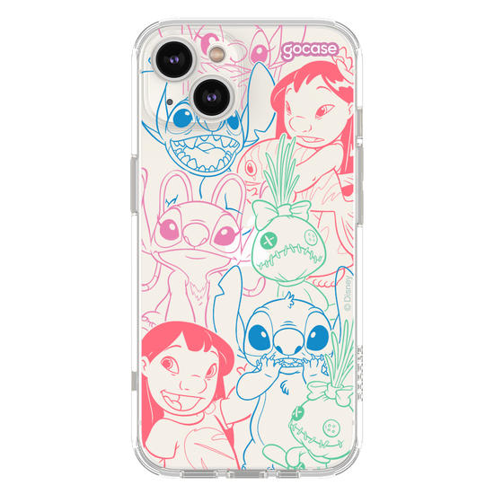  Lilo e Stitch - Rostinhos Rainbow
