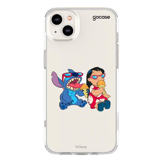 Capinha para celular  Lilo e Stitch - Icecream