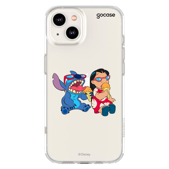 Capinha para celular  Lilo e Stitch - Icecream