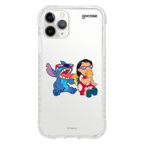 Capinha para celular  Lilo e Stitch - Icecream