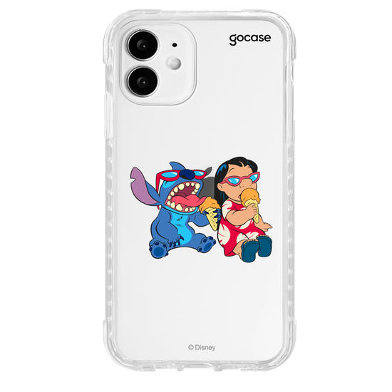 Capinha para celular  Lilo e Stitch - Icecream