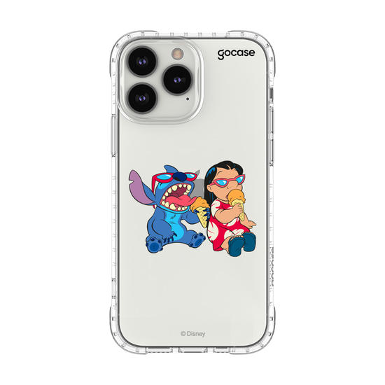 Capinha para celular  Lilo e Stitch - Icecream