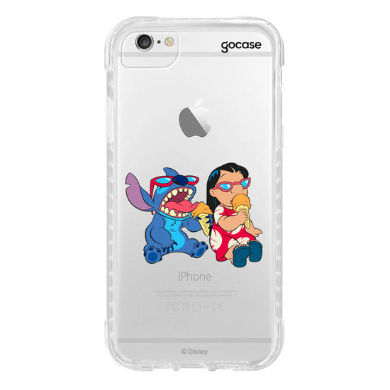 Capinha para celular  Lilo e Stitch - Icecream
