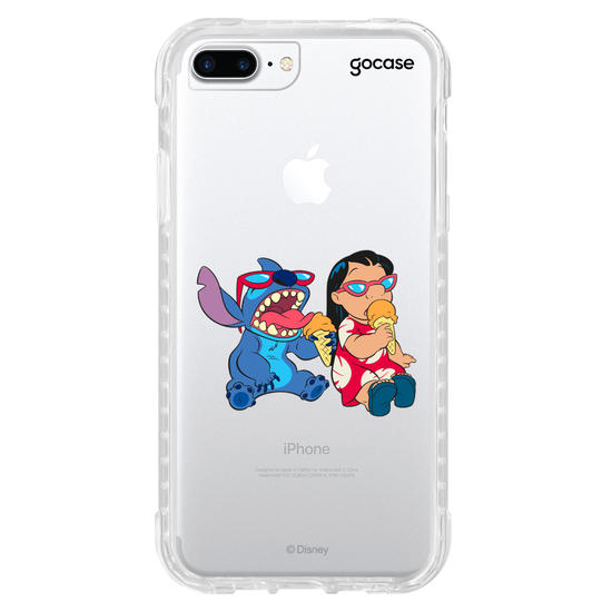 Capinha para celular  Lilo e Stitch - Icecream