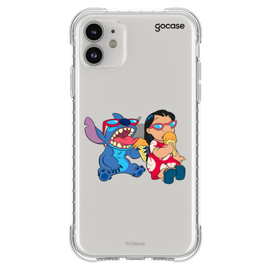 Capinha para celular  Lilo e Stitch - Icecream
