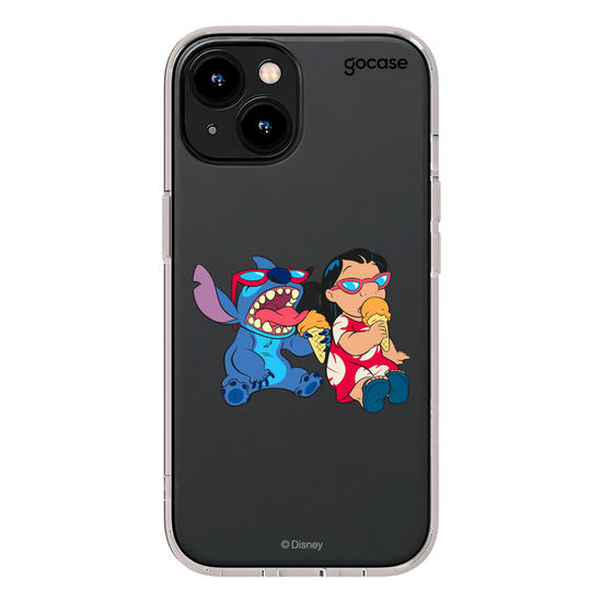 Capinha para celular  Lilo e Stitch - Icecream