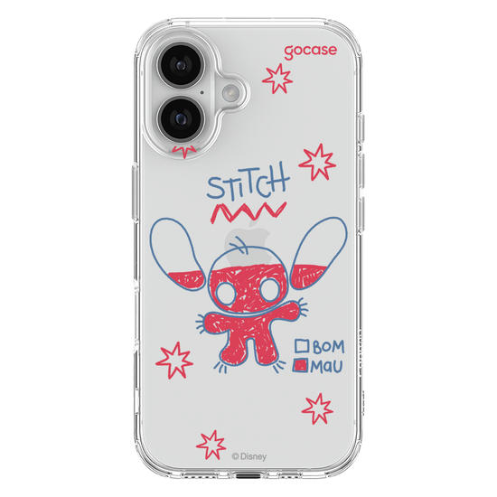 Capinha para celular  Stitch - Nível de Maldade