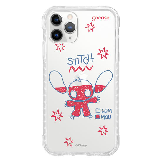 Capinha para celular  Stitch - Nível de Maldade