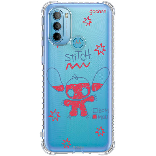 Capinha para celular  Stitch - Nível de Maldade