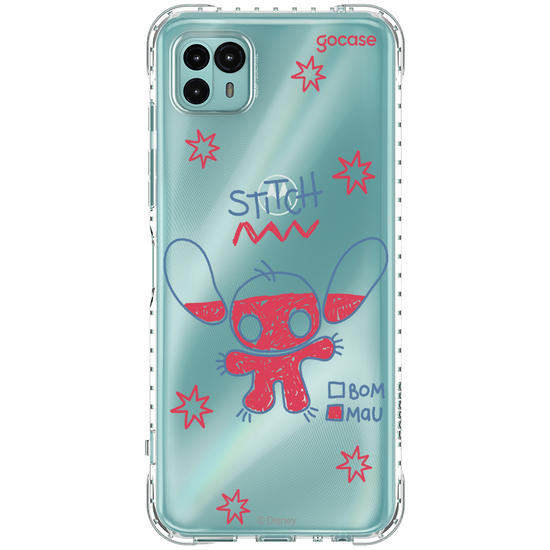 Capinha para celular  Stitch - Nível de Maldade