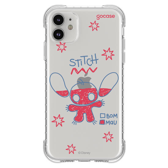 Capinha para celular  Stitch - Nível de Maldade
