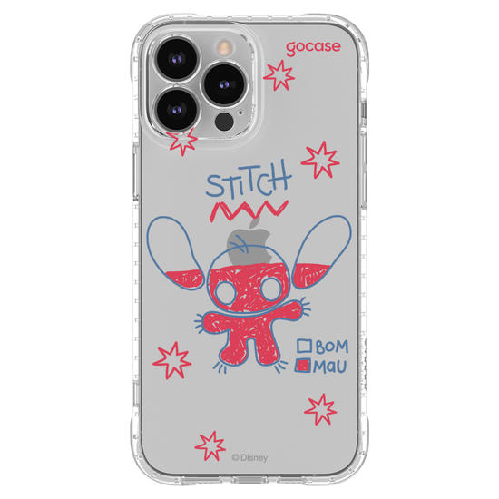 Capinha para celular  Stitch - Nível de Maldade