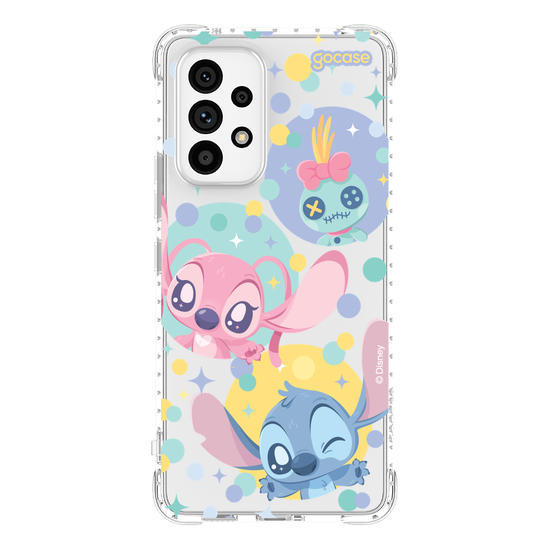 Capinha para celular  Cute Stitch, Angel e Xepa
