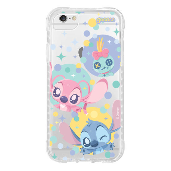 Capinha para celular  Cute Stitch, Angel e Xepa