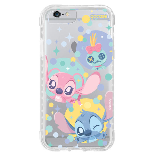 Capinha para celular  Cute Stitch, Angel e Xepa