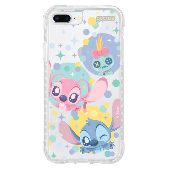 Capinha para celular  Cute Stitch, Angel e Xepa