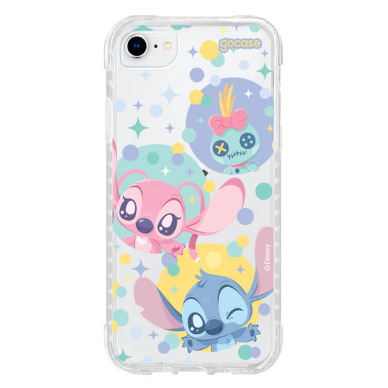 Capinha para celular  Cute Stitch, Angel e Xepa