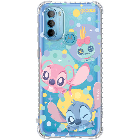 Capinha para celular  Cute Stitch, Angel e Xepa